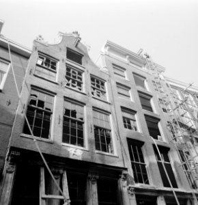 Panden in Warmoesstraat Amsterdam uitgebrand, Bestanddeelnr 929-5763