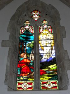 Pagny-sur-Meuse (Meuse) Chapelle de Massey vitrail 06