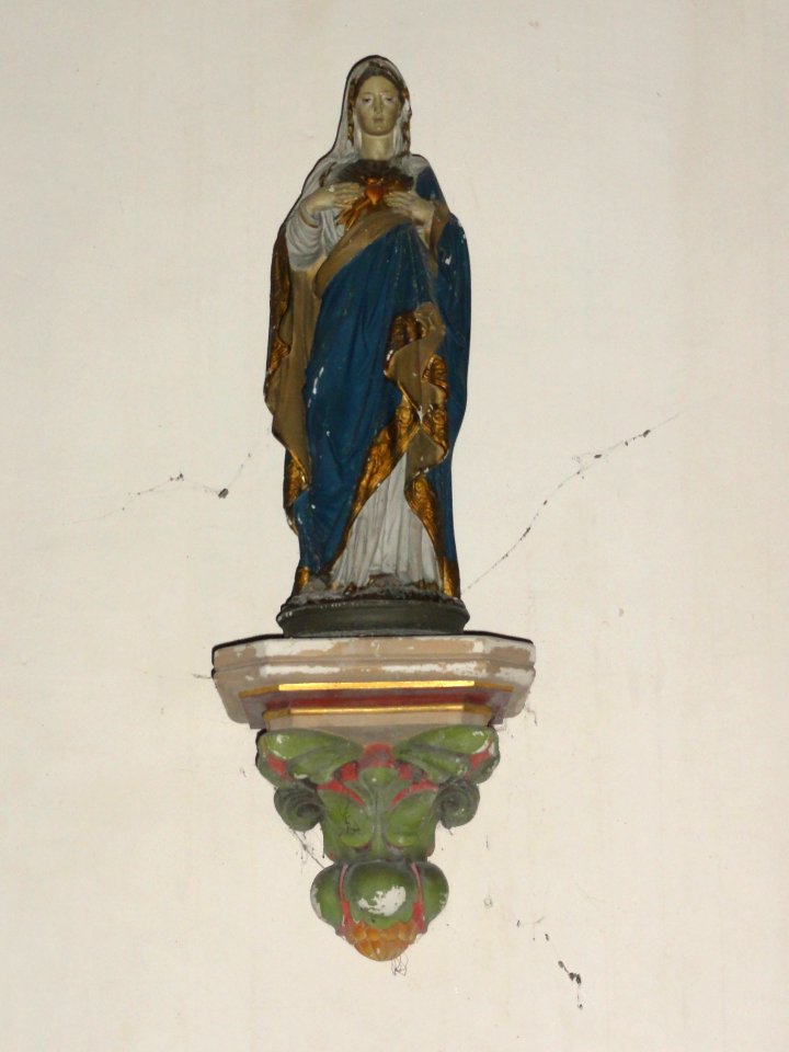 Pagny-sur-Meuse (Meuse) Chapelle de Massey statue 02