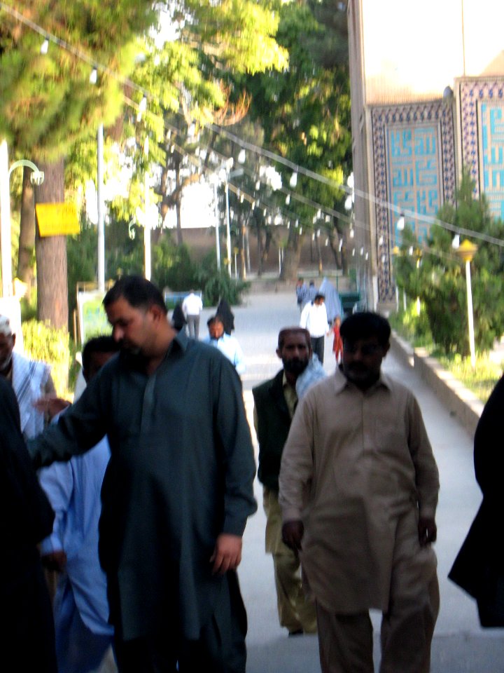 Pakistani pilgrimes of Mohammad al-Mahruq Mosque - October 15,2013 - Nishapur 11