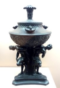 Pair of Oil Lamps, 2 of 2 - Wedgwood, designed 1772, made c. 1790 - Brooklyn Museum - Brooklyn, NY - DSC08907