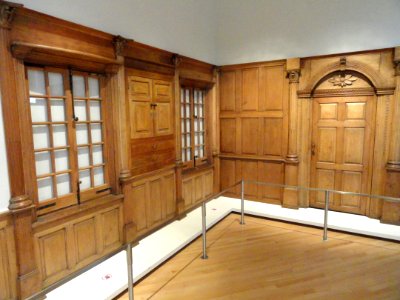 Panelled room from the Belanger house, urban Quebec, early 19th century - Royal Ontario Museum - DSC00268