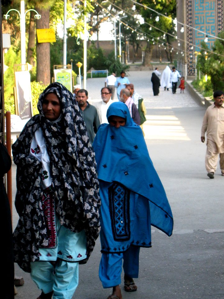 Pakistani pilgrimes of Mohammad al-Mahruq Mosque - October 15,2013 - Nishapur 8