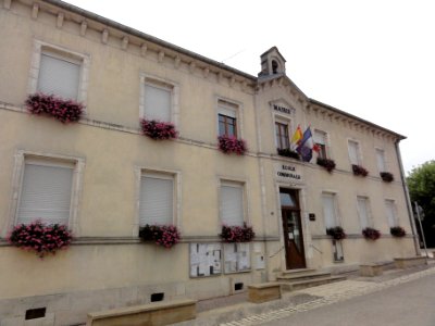 Pagney-derrière-Barine (Meurthe-et-M.) mairie-école communale