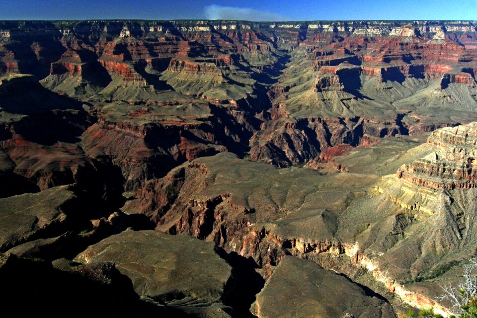 Canyon national park valley