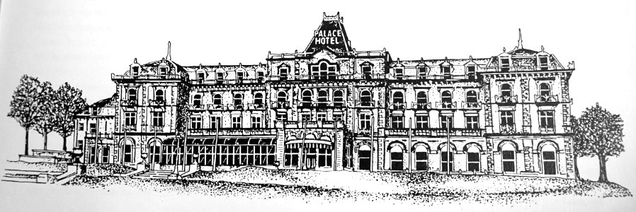 Palace Hotel, Buxton, England, 1868 - reprinted in Grand Hotels, Reality and Illusion by Elaine Denby - DSC03804