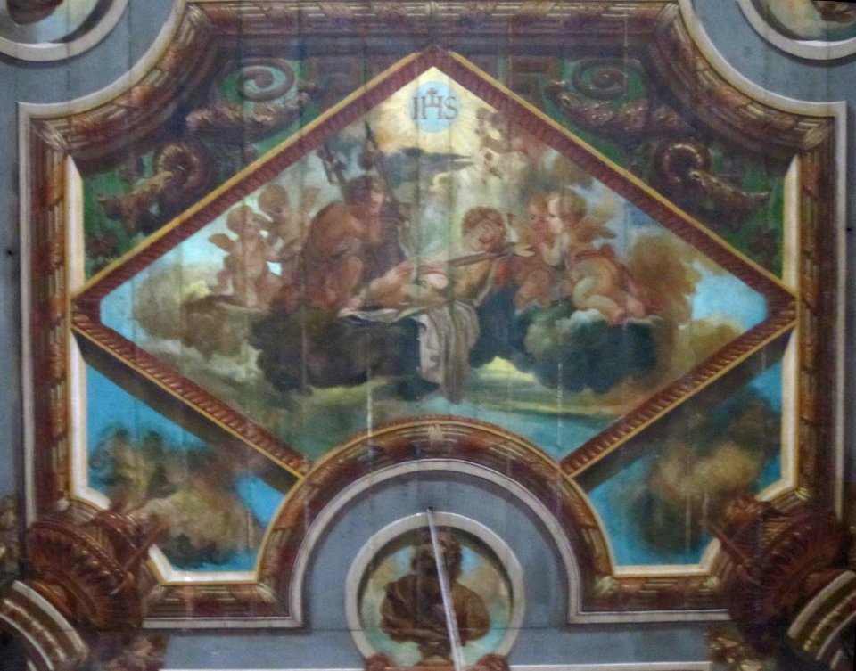 Paintings by José Teófilo de Jesus in Igreja de Nosso Senhor do Bonfim I