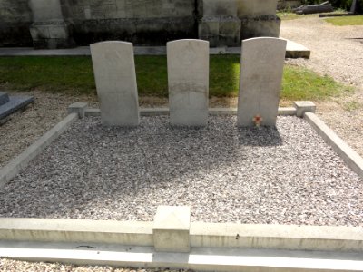 Paissy (Aisne) tombes de guerre CWGC 1914 (02)