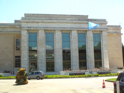 Palace of Nations A building towards northwest