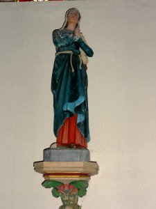 Pagny-sur-Meuse (Meuse) Chapelle de Massey statue 01