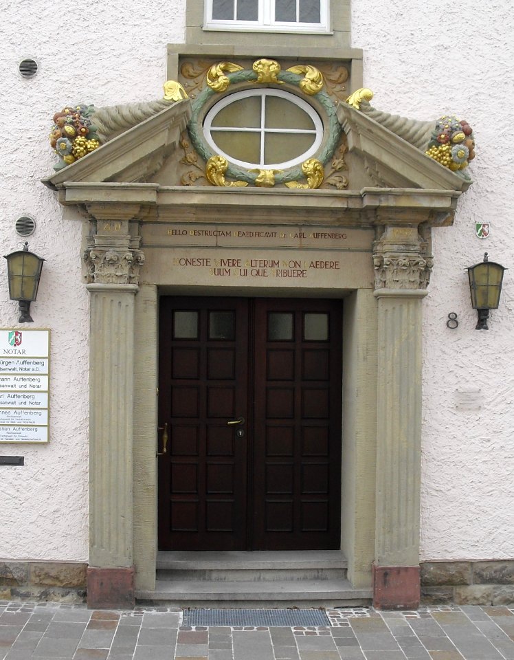 Paderborn-Liboristrasse 8-Hauptportal