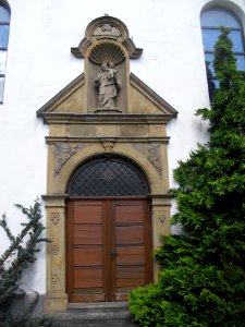 Paderborn-Kirche des Landeshospitals-Portal