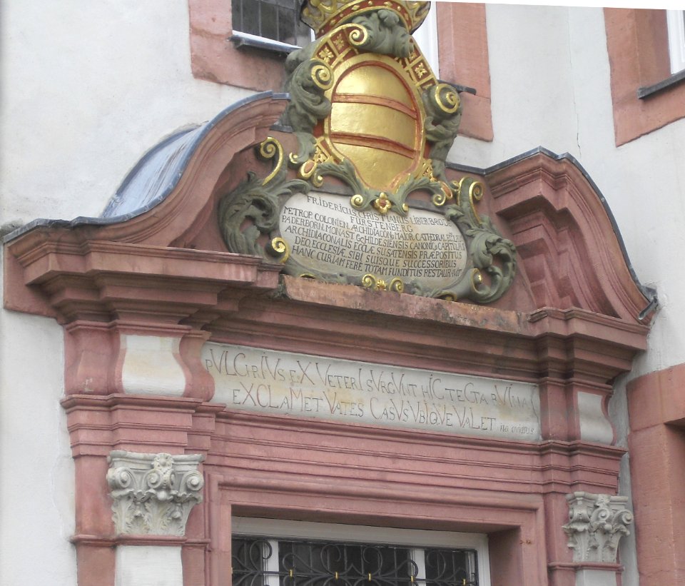 Paderborn-Fürstenhof - Supraporte