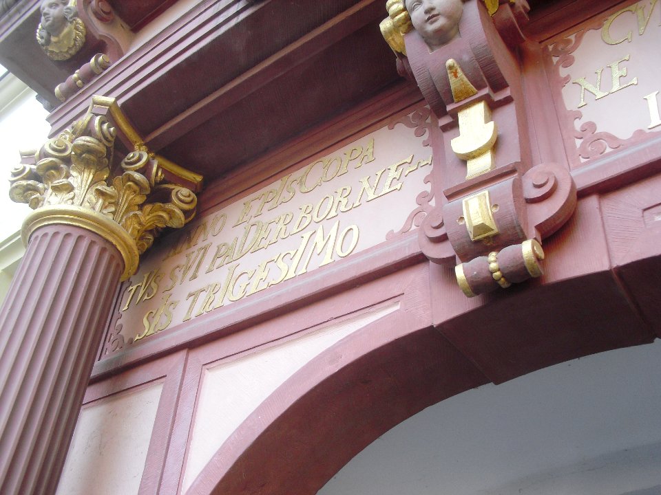 Paderborn - Theodorianum - Portal - Chronogramm