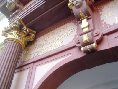 Paderborn - Theodorianum - Portal - Chronogramm