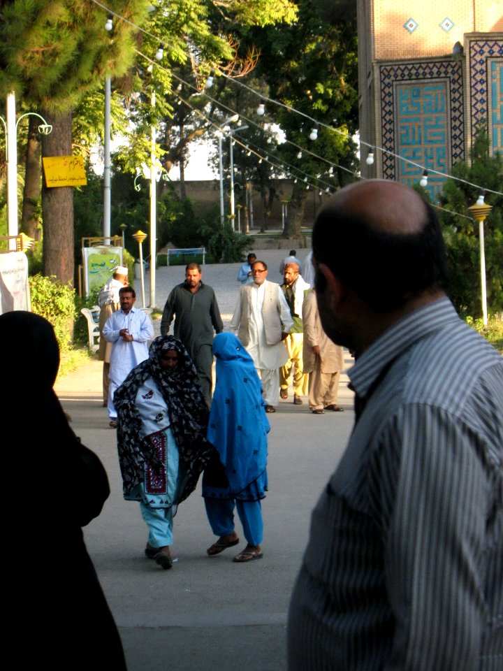 Pakistani pilgrimes of Mohammad al-Mahruq Mosque - October 15,2013 - Nishapur 5