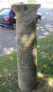 Paderborn-Romskapelle-Saeulenfragment