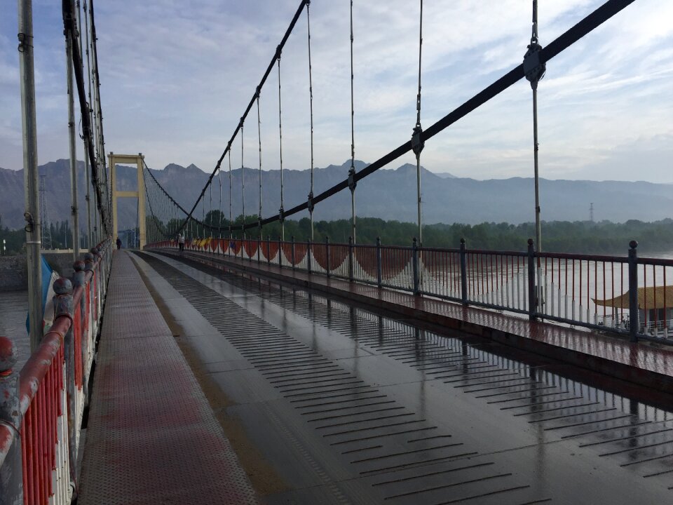 Qinghai yellow river sunrise