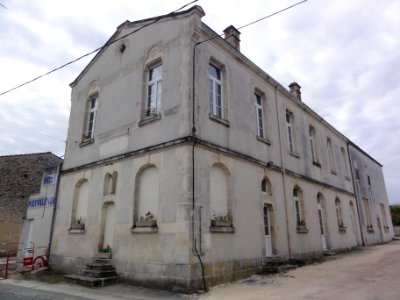 Paillé (Charente-Maritime) ancienne école, salle polyvalente
