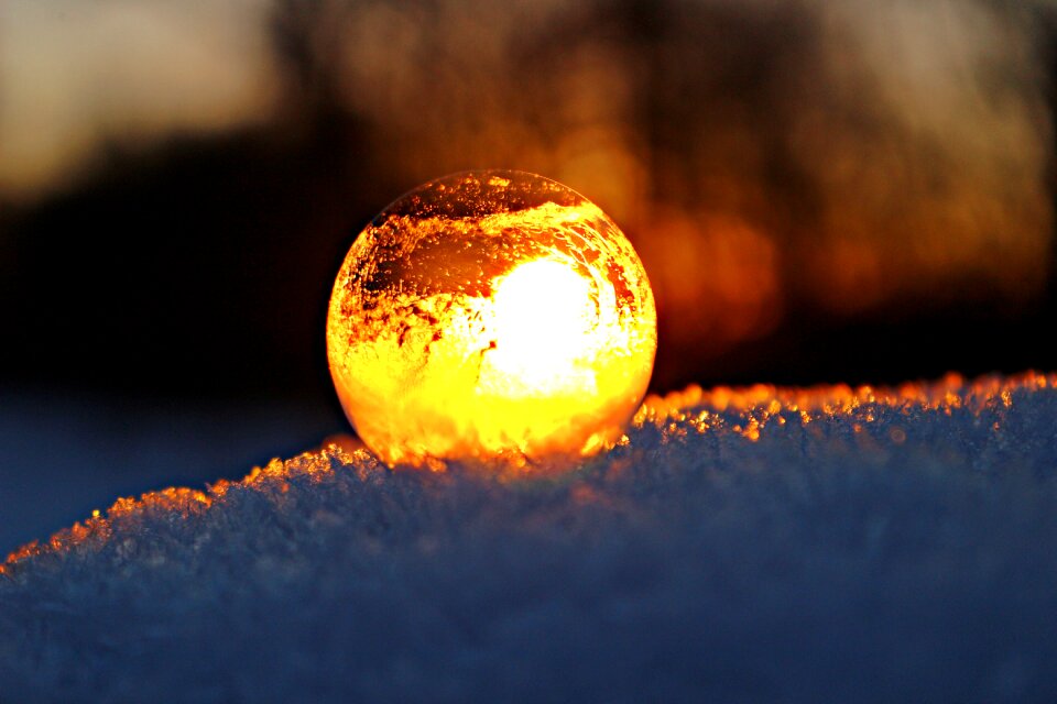 Afterglow sunset fire
