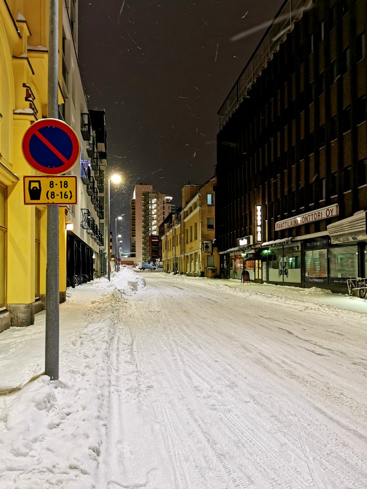 Pakkahuoneenkatu Oulu 20210130