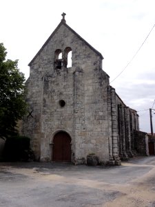 Paillé (Charente-Maritime) Église Saint-Georges, façade