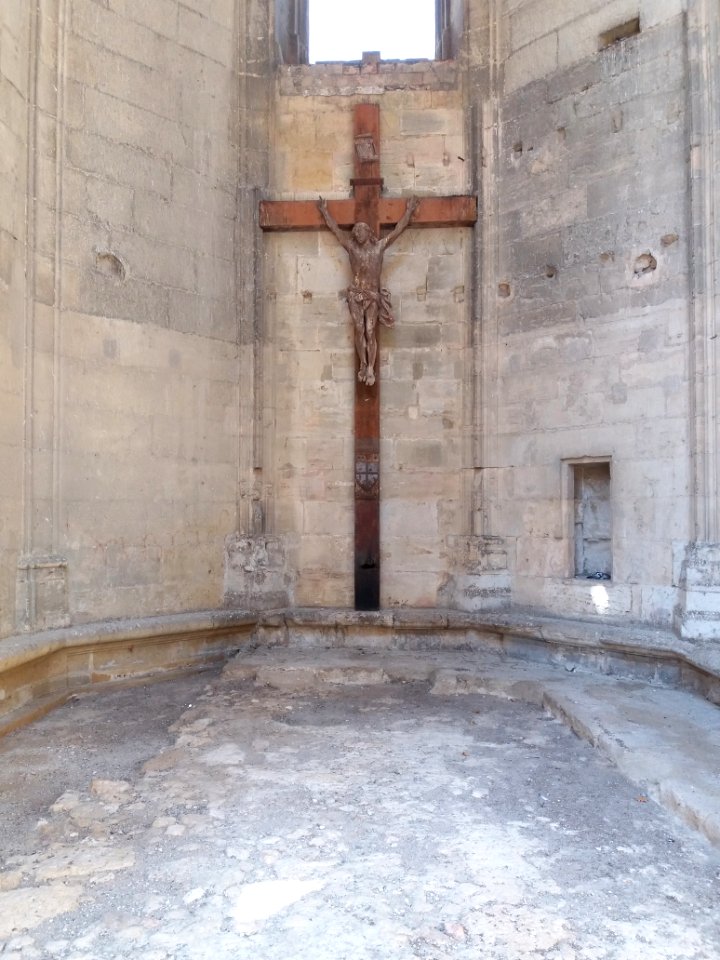 Palais des Archevêques de Narbonne - Extérieur - Jésus sur sa croix