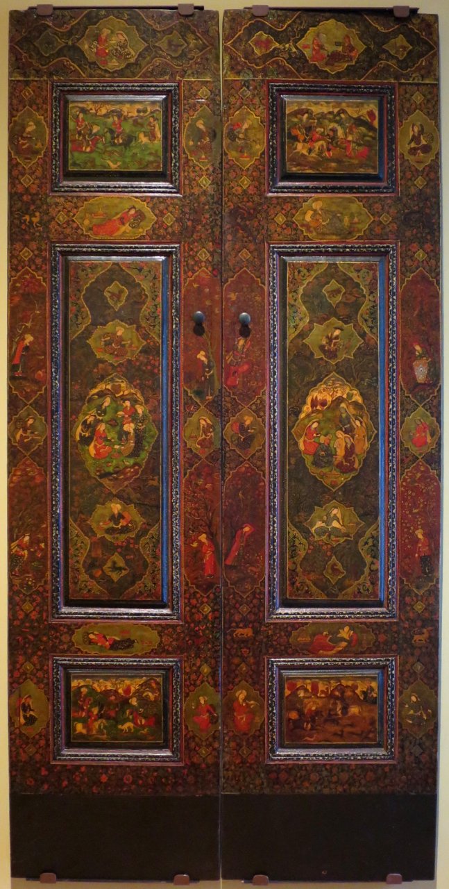 Pair of doors from Iran, Doris Duke Foundation for Islamic Art, 64.32a-b