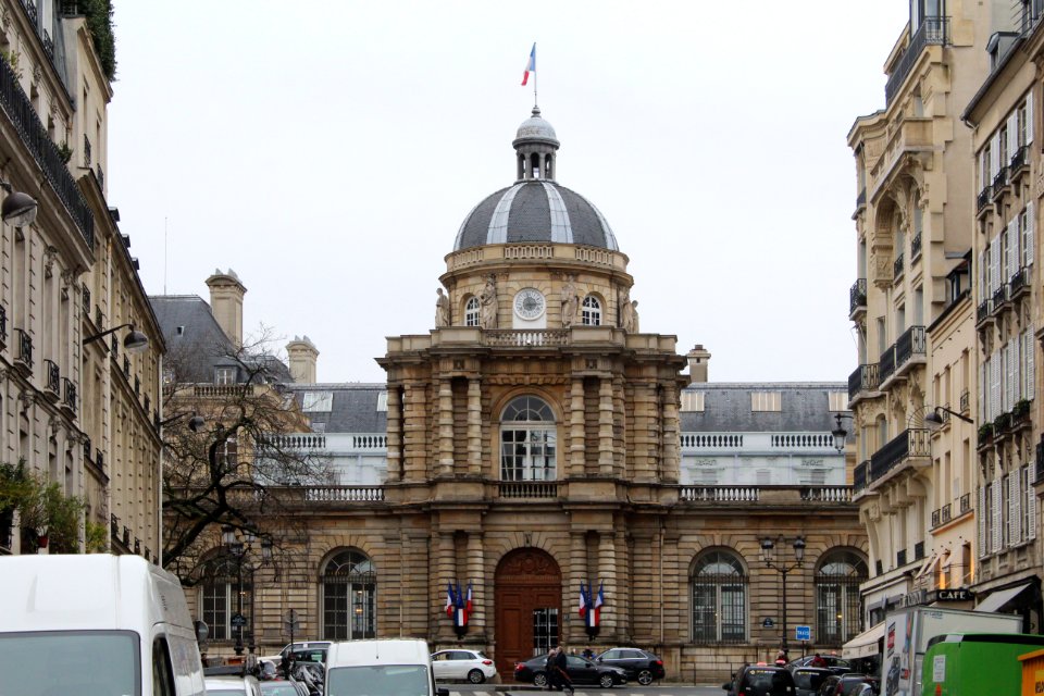 Palais Luxembourg façade nord Paris 6