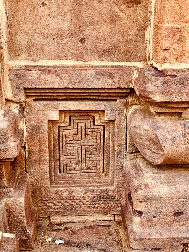 Padma Brahma Temple, Navabrahma group, Alampur, Telangana - 24
