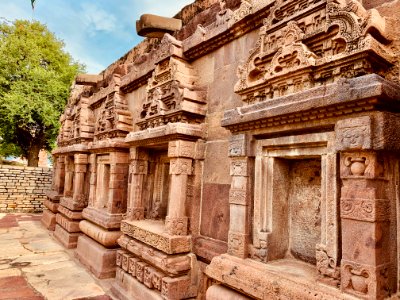 Padma Brahma Temple, Navabrahma group, Alampur, Telangana - 34