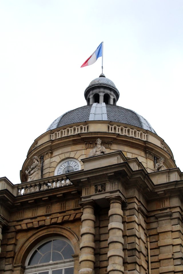 Palais Luxembourg façade nord Paris 4