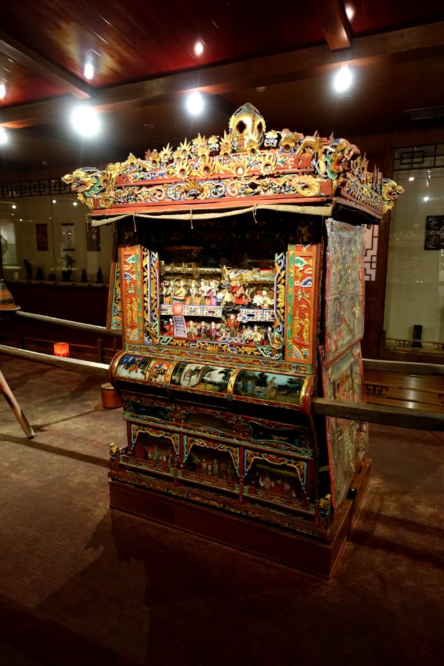 Palanquin - Sichuan University Museum - Chengdu, China - DSC06154
