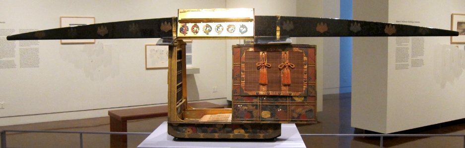 Palanquin (kago) from Japan, 19th century, Honolulu Museum of Art