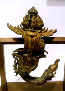 Palanquin hook, Cambodia, Khmer empire, Bayon period, 1100s-1200s AD, bronze - Dallas Museum of Art - DSC04975