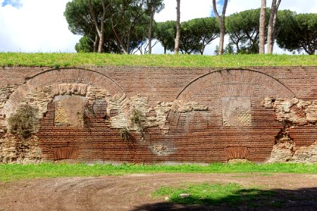 Palatine Hill from the Via di San Gregorio - Rome, Italy - DSC01359