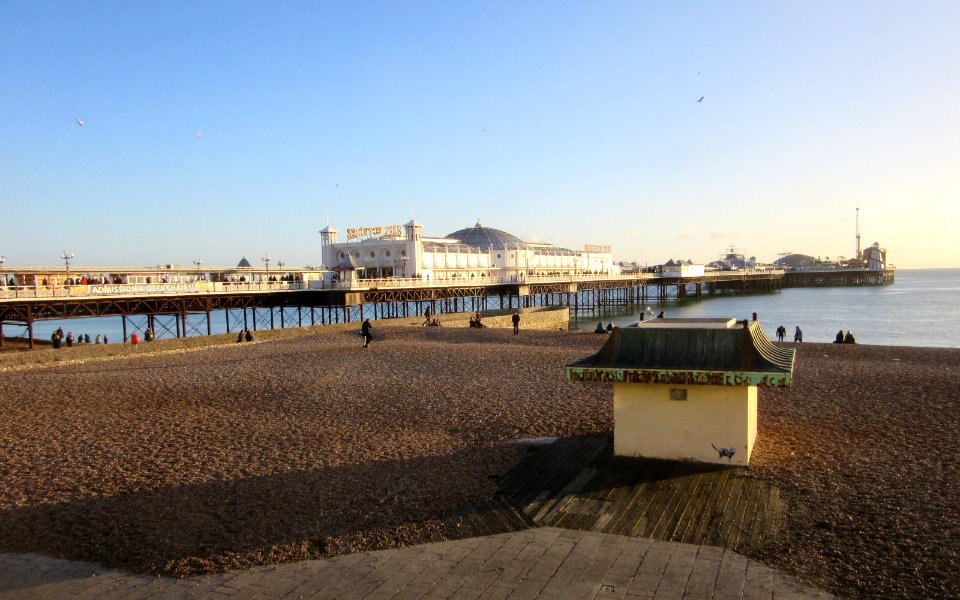 Palace Pier seen from Grand Junction Road, Brighton (January 2017) (1)