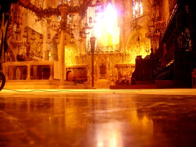 Palma de Mallorca Catedral La Seu Innen Chor 2