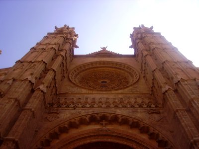 Palma de Mallorca Catedral La Seu Front 3