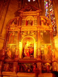 Palma de Mallorca Catedral La Seu Innen St. Hieronymus-Kapelle Altar