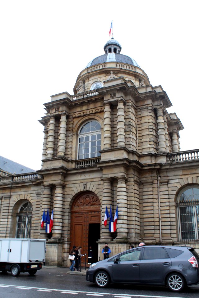 Palais Luxembourg façade nord Paris 3
