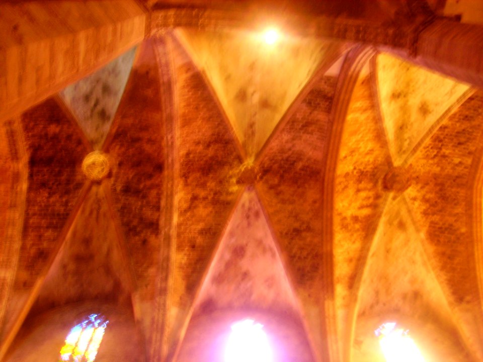 Palma de Mallorca Catedral La Seu Innen Gewölbe 5