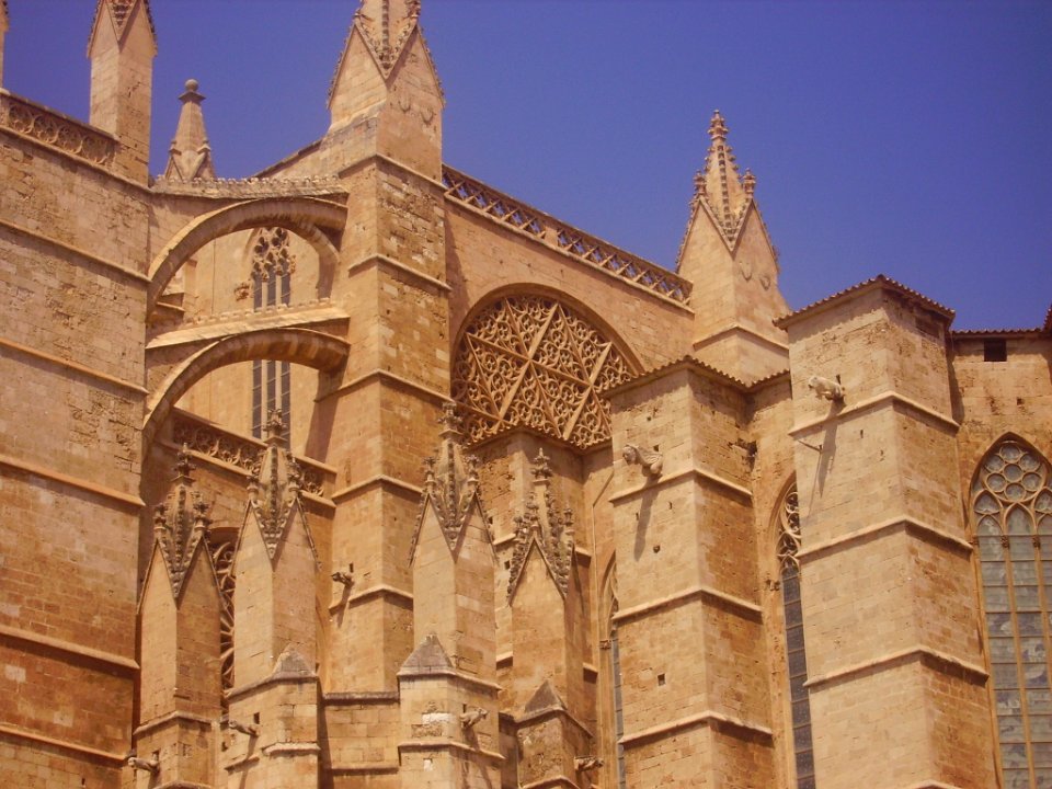 Palma de Mallorca Catedral La Seu Chorrosette 1
