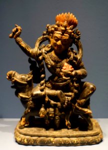 Palden Lhamo, Nepal or Tibet, 19th century, wood - Linden-Museum - Stuttgart, Germany - DSC03705