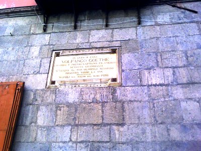 Palazzo Filangieri d'ArianelloGoethe