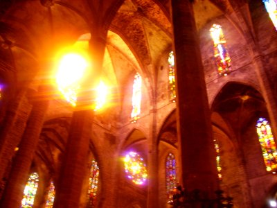 Palma de Mallorca Catedral La Seu Innen Gewölbe 3 photo