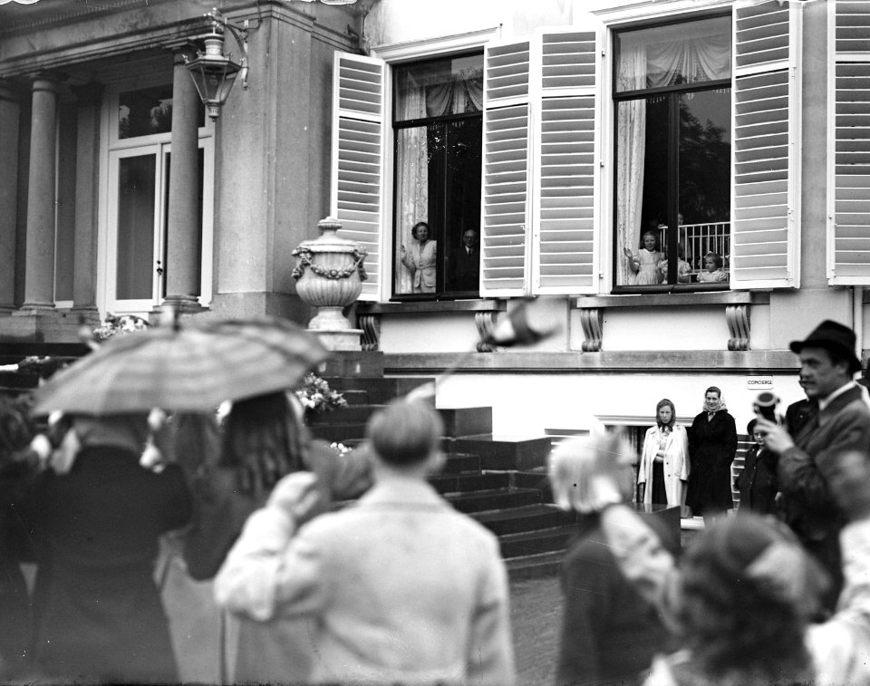 Paleis Soestdijk Verjaardag Prinses Juliana, Bestanddeelnr 902-7174