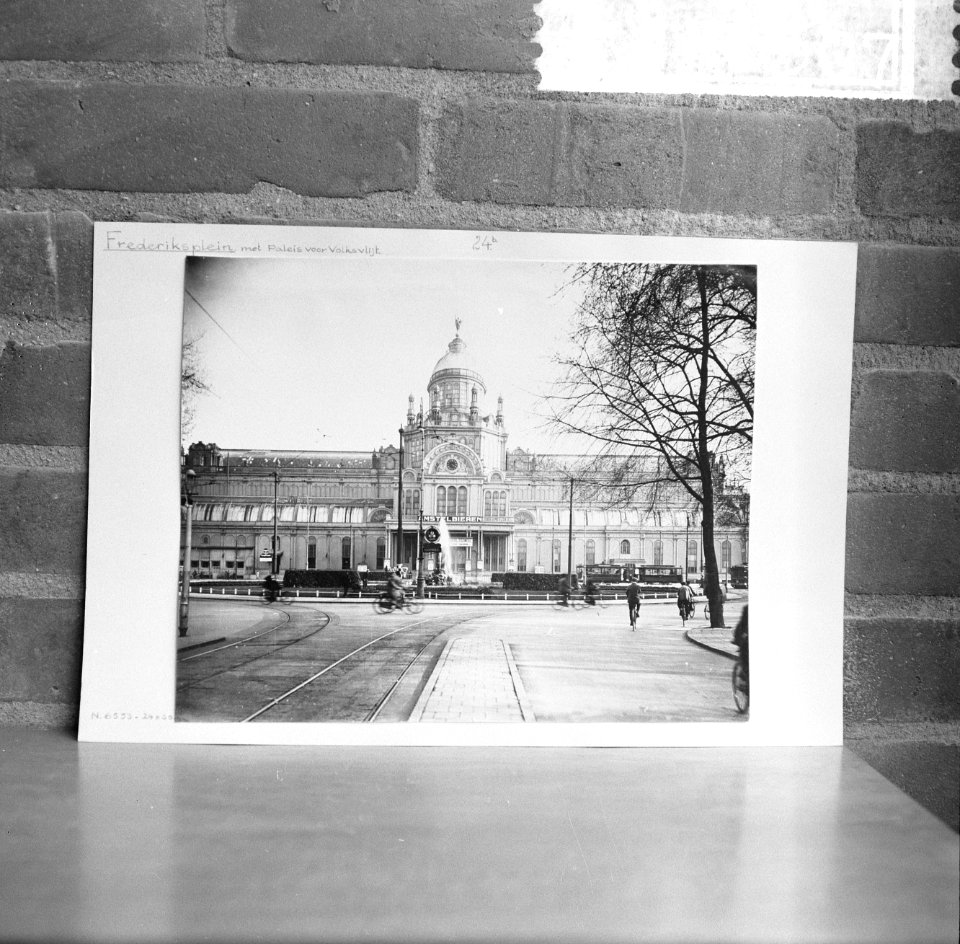 Paleis van Volksvlijt Federiksplein voor de oorlog, Bestanddeelnr 917-6507
