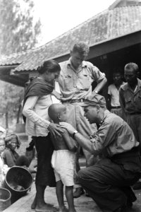 Palembang De vrijheid, door Djocja gepropageerd, bereikte het volk van Indonesi, Bestanddeelnr 337-3-4