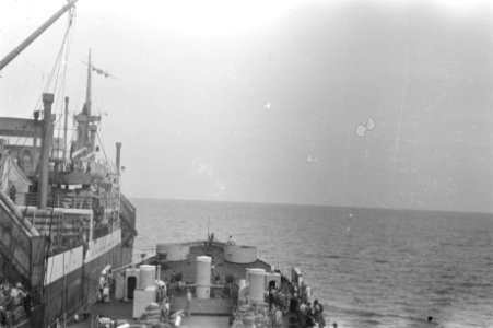 Palembang Op 30 dec. arriveerde te Palembang het ss. Sloterdijk, met aan boor, Bestanddeelnr 485-3-4